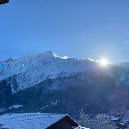 Vue Des "Chavants" Studio 20 M With Balcony Les Houches Bagian luar foto