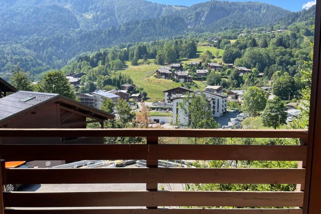 Vue Des "Chavants" Studio 20 M With Balcony Les Houches Bagian luar foto